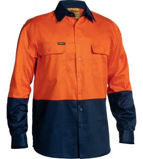 Picture of Bisley, Hi Vis Drill Shirt